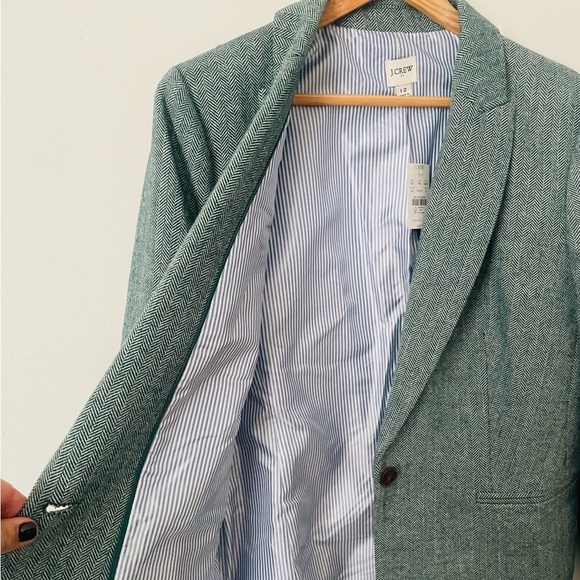 J. Crew Herringbone Blazer NWT Blogger Fav - Picture 7 of 12